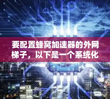 要配置蜂窝加速器的外网梯子，以下是一个系统化的步骤指南