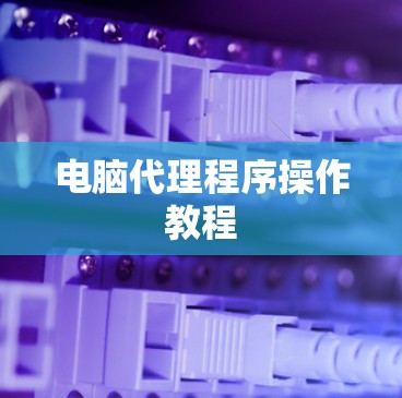 电脑代理程序操作教程 电脑代理程序操作教程