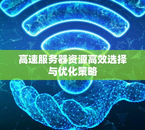 高速服务器资源高效选择与优化策略