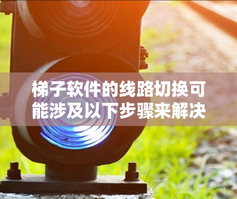 梯子软件的线路切换可能涉及以下步骤来解决