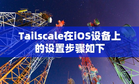 Tailscale在iOS设备上的设置步骤如下