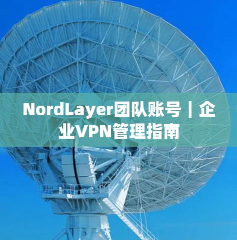 NordLayer团队账号｜企业VPN管理指南