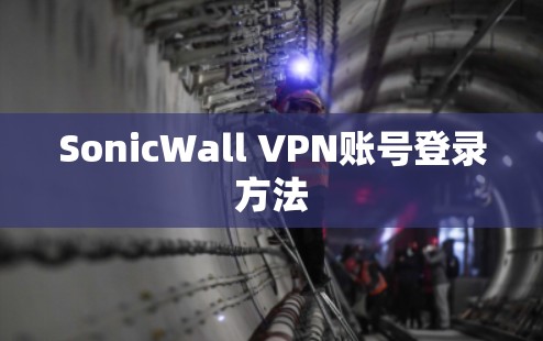 SonicWall VPN账号登录方法