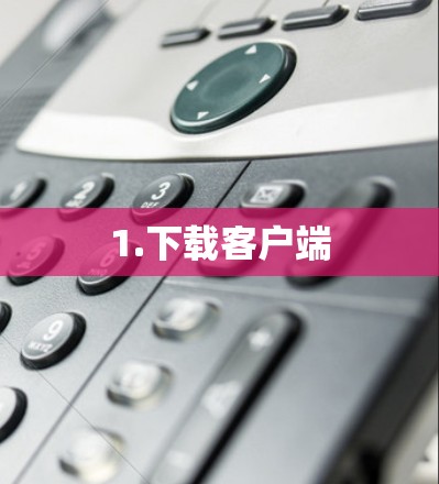 1.下载客户端
