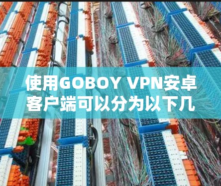 使用GOBOY VPN安卓客户端可以分为以下几个步骤