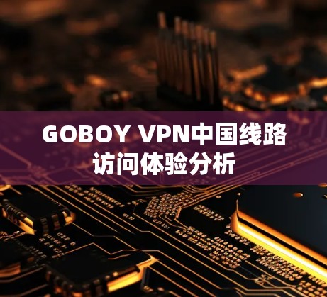 GOBOY VPN中国线路访问体验分析