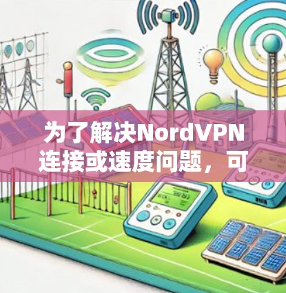 为了解决NordVPN连接或速度问题，可以按照以下步骤进行排查和优化