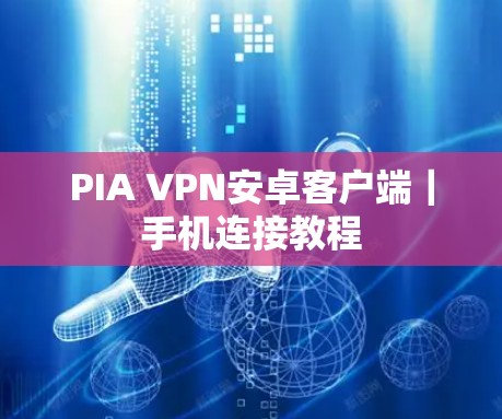 PIA VPN安卓客户端｜手机连接教程