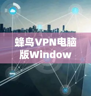 蜂鸟VPN电脑版Windows使用方法
