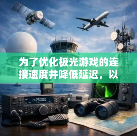 为了优化极光游戏的连接速度并降低延迟,以下是一些有条理的建议步骤