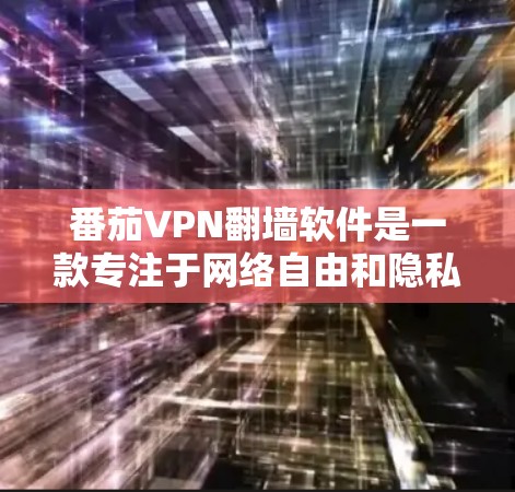 番茄VPN翻墙软件是一款专注于网络自由和隐私保护的工具,旨在帮助用户突破网络限制,访问受限的网站和内容。以下是关于番茄VPN翻墙软件的详细介绍