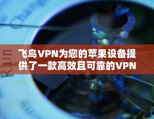 飞鸟VPN为您的苹果设备提供了一款高效且可靠的VPN服务解决方案。以下是其主要优势和特色
