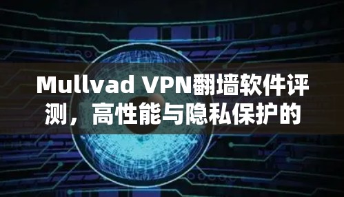 Mullvad VPN翻墙软件评测，高性能与隐私保护的完美结合