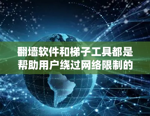 翻墙软件和梯子工具都是帮助用户绕过网络限制的工具,但它们在工作原理和适用场景上有所不同。以下是对这两种工具的详细解释 翻墙软件和梯子工具都是帮助用户绕过网络限制的工具,但它们在工作原理和适用场景上有所不同。以下是对这两种工具的详细解释